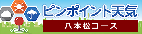 ピンポイント天気　八本松コース